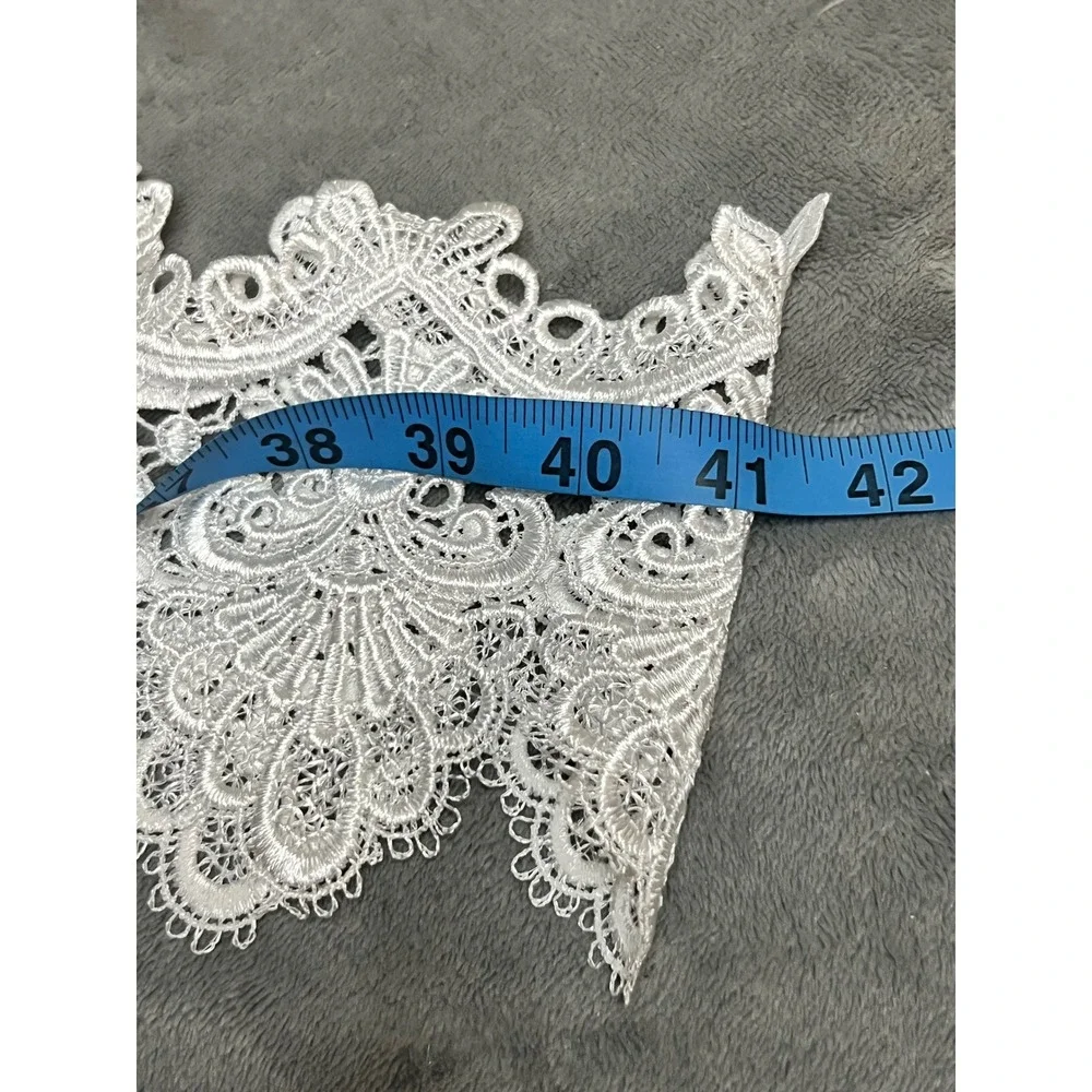 White Guipure Lace Trim 82